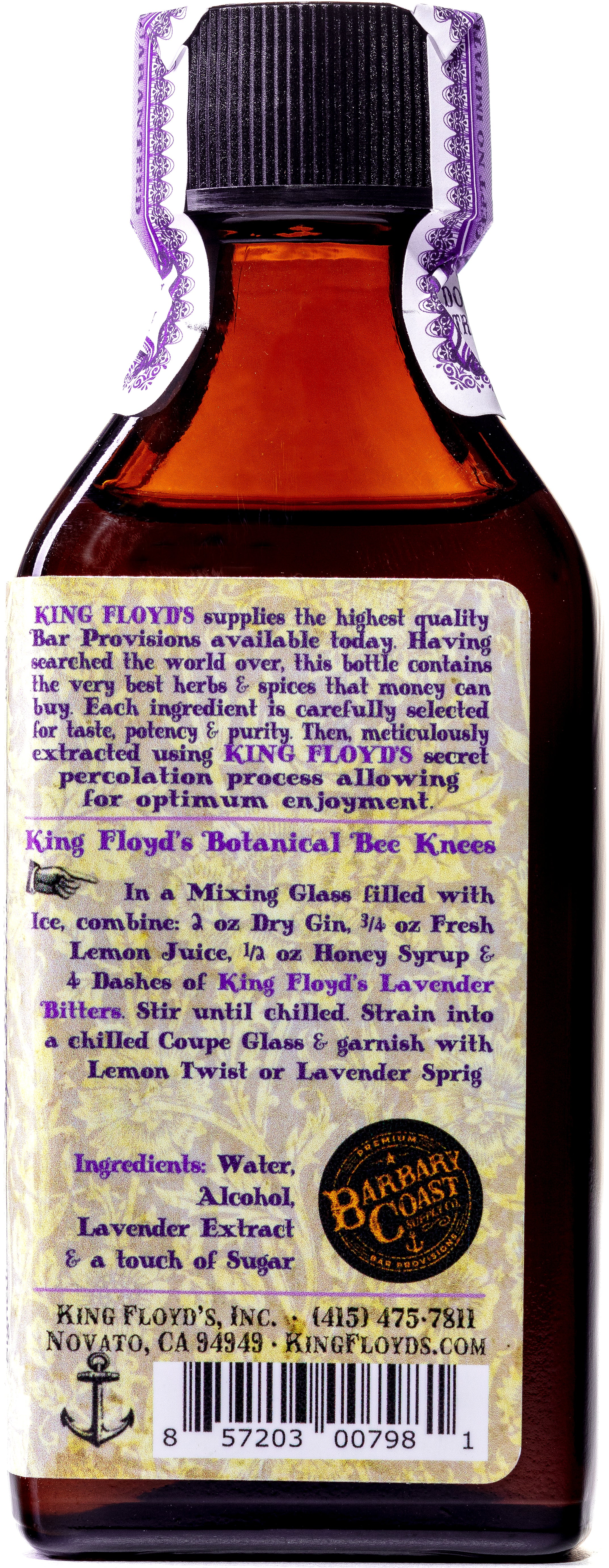 KING FLOYD'S Lavender Bitters – King Floyd's Bar Provisions