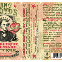 KING FLOYD'S Grapefruit Rosemary Bitters