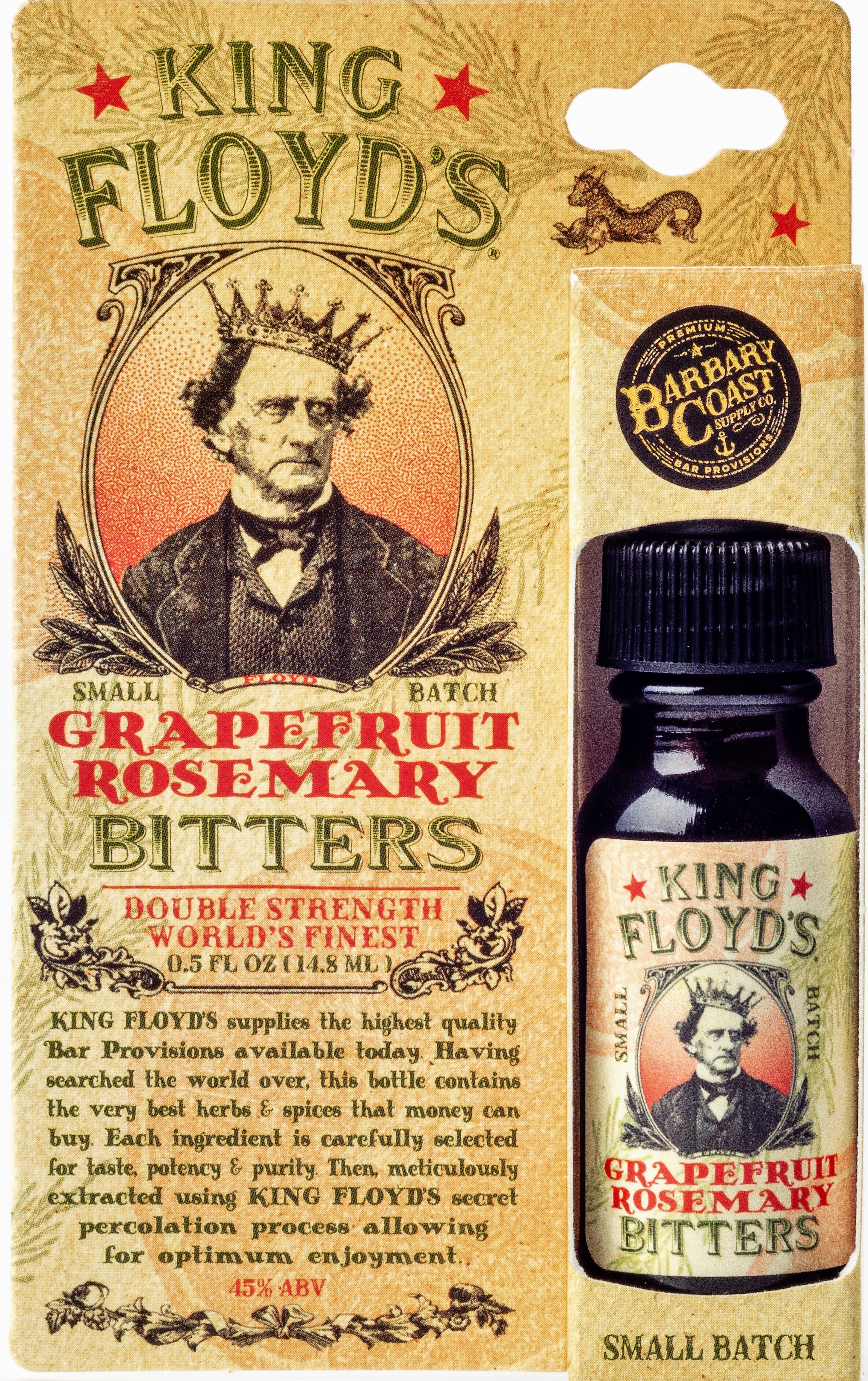 KING FLOYD'S Grapefruit Rosemary Bitters – King Floyd's Bar Provisions
