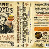 KING FLOYD'S Ginger Cocktail Syrup