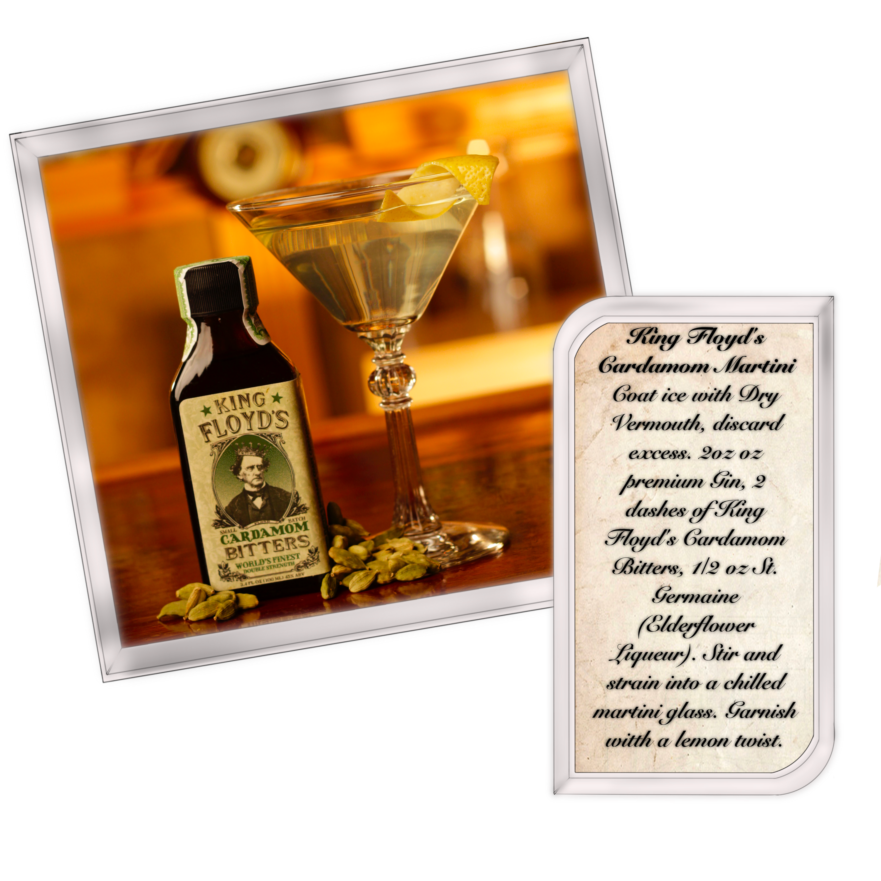 KING FLOYD'S Cardamom Bitters – King Floyd's Bar Provisions