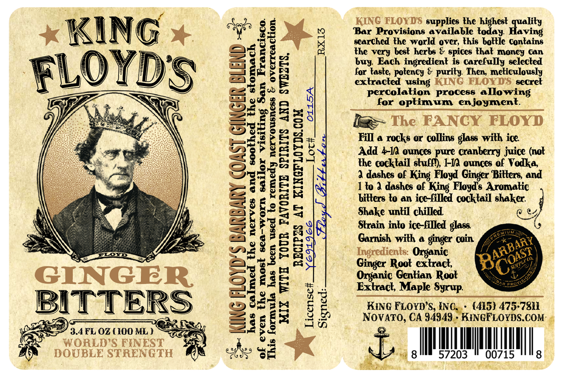 KING FLOYD'S Ginger Bitters