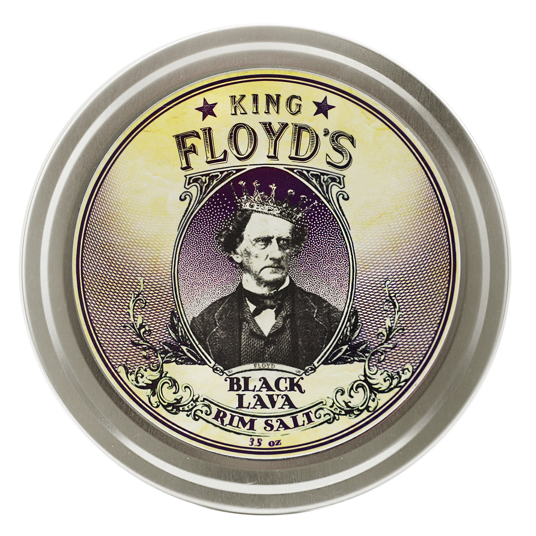 KING FLOYD'S Black Lava Rim Salt