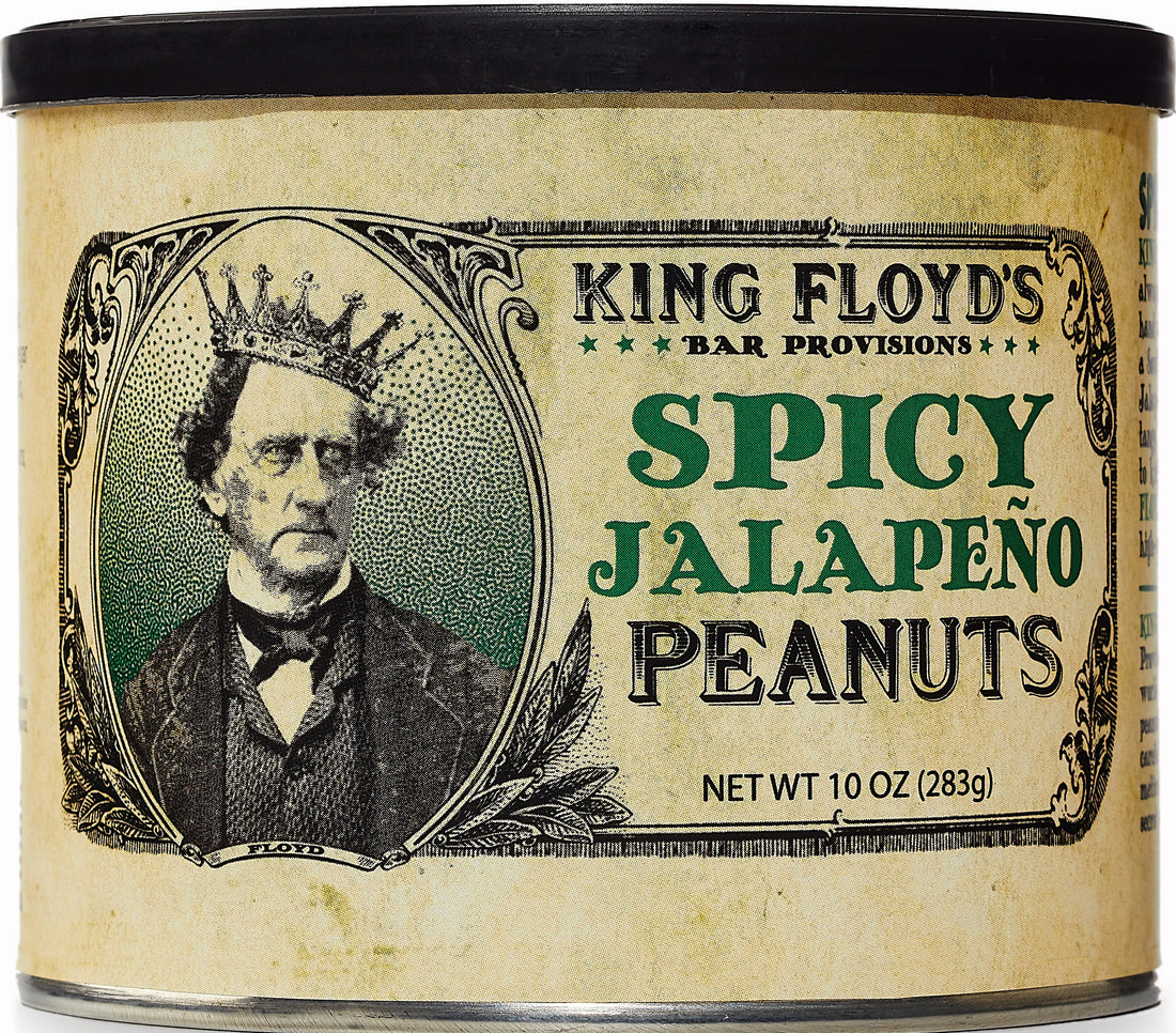 KING FLOYD'S Spicy Jalapeno Peanuts