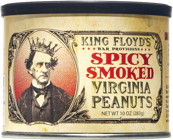 KING FLOYD'S Spicy Smoked Virginia Peanuts