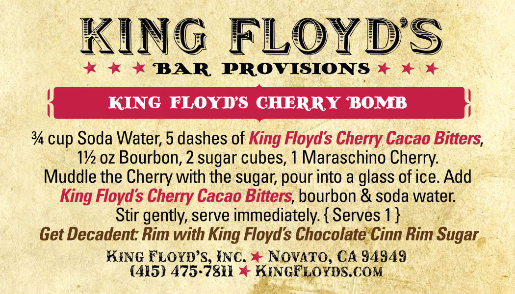 KING FLOYD'S Chocolate Cinn Rim Sugar