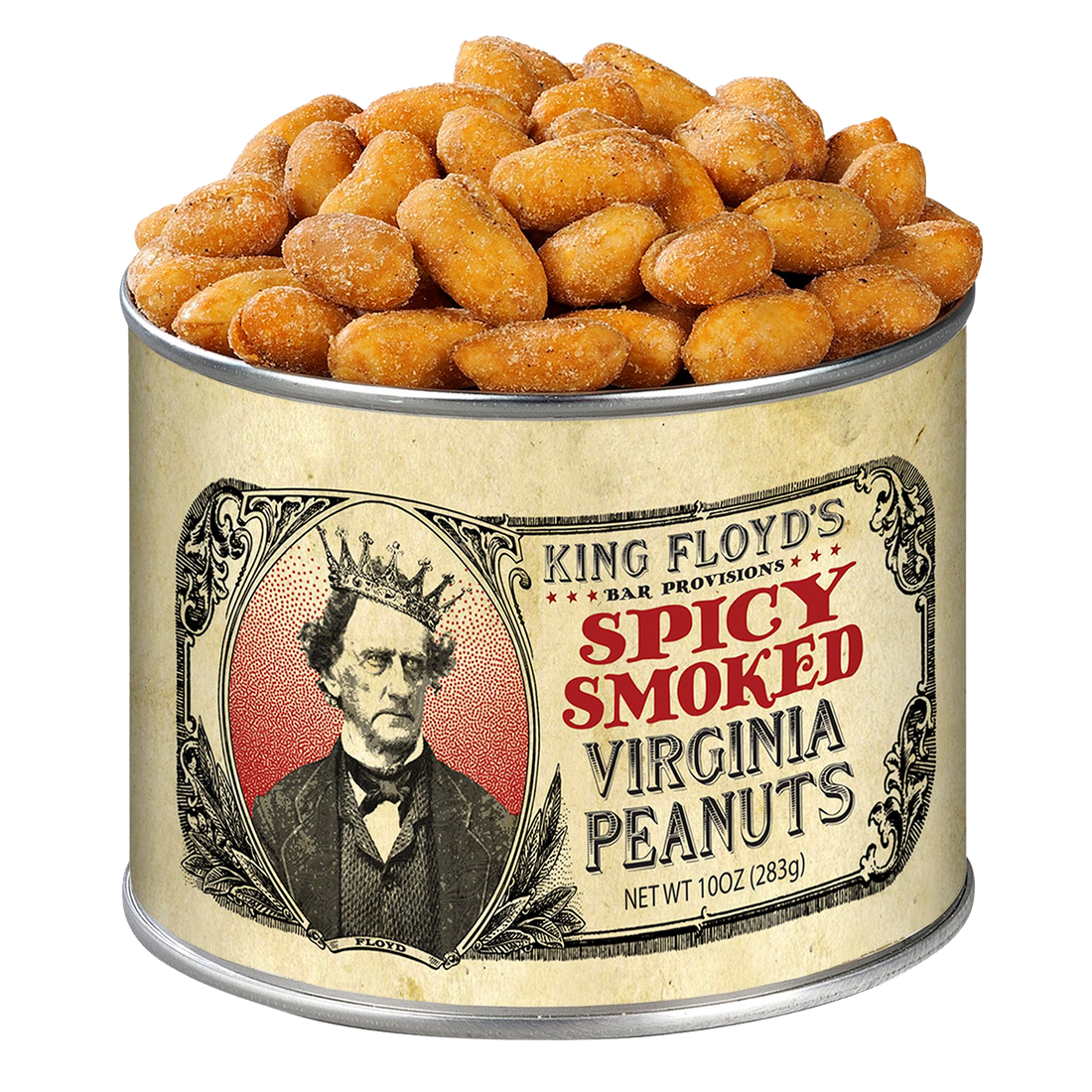 KING FLOYD'S Spicy Smoked Virginia Peanuts